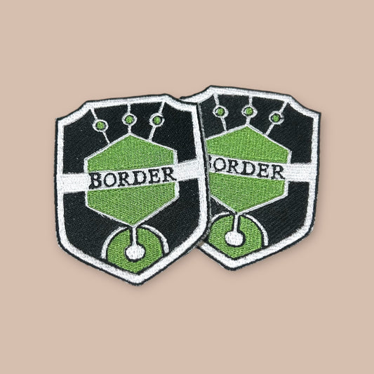 3 7/10" World Trigger Border Arm Patch