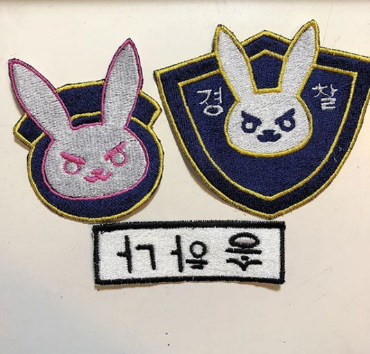 DVa Officer Skin Patch Set