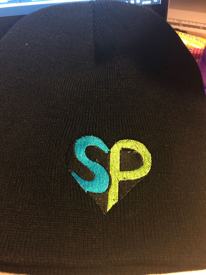 SmoothsPlayground Embroidered Logo Beanie